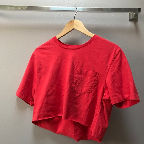 St Johns Bay Red Crop Top - Picture 3 of 6